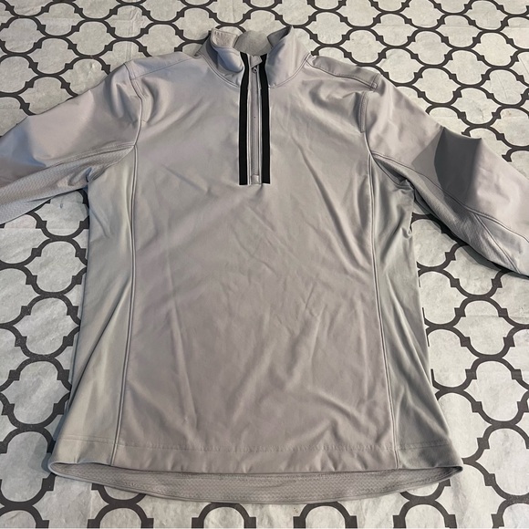 Lululemon Chillstop 1/2 Zip Tech Fleece Softshell Sweater Mens Medium - Picture 5 of 14